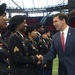 Soldiers Reenlist at Salute to Service NFL Game