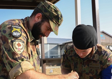 KFOR MPs sharpen criminal investigation skills