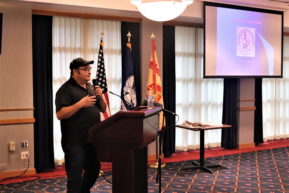 Ho-Chunk representative gives Native American Heritage Month presentation at Fort McCoy