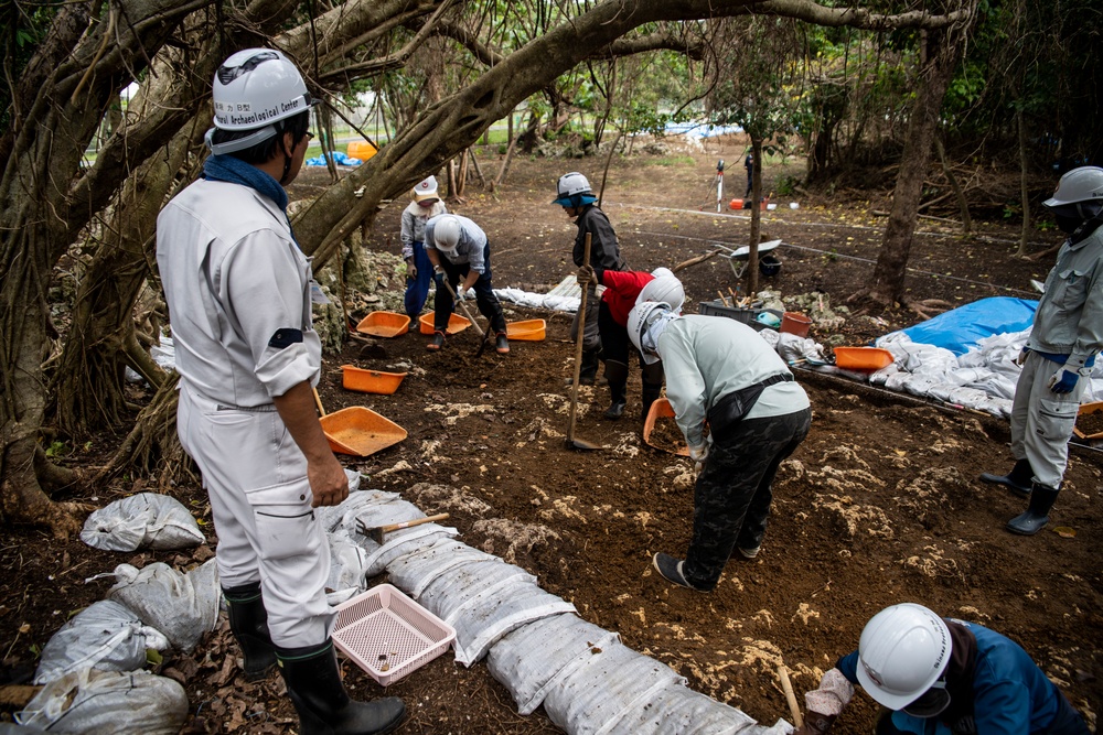 Digging for the past: American and Japanese archaeologists partner to excavate Futenma dig site