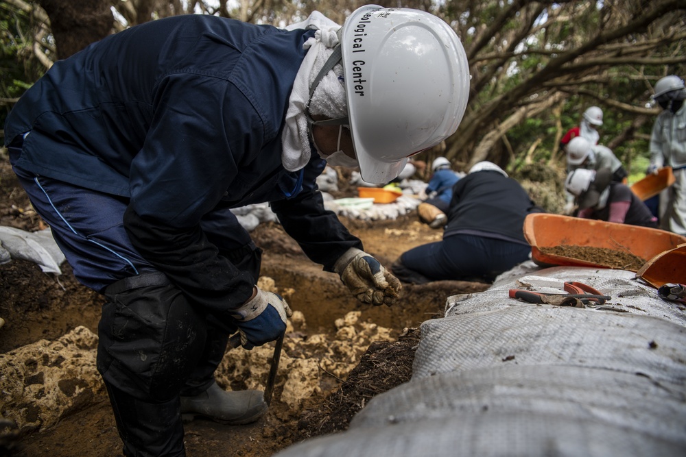 Digging for the past: American and Japanese archaeologists partner to excavate Futenma dig site