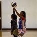 Harlem Globetrotters visit the Liberty Wing