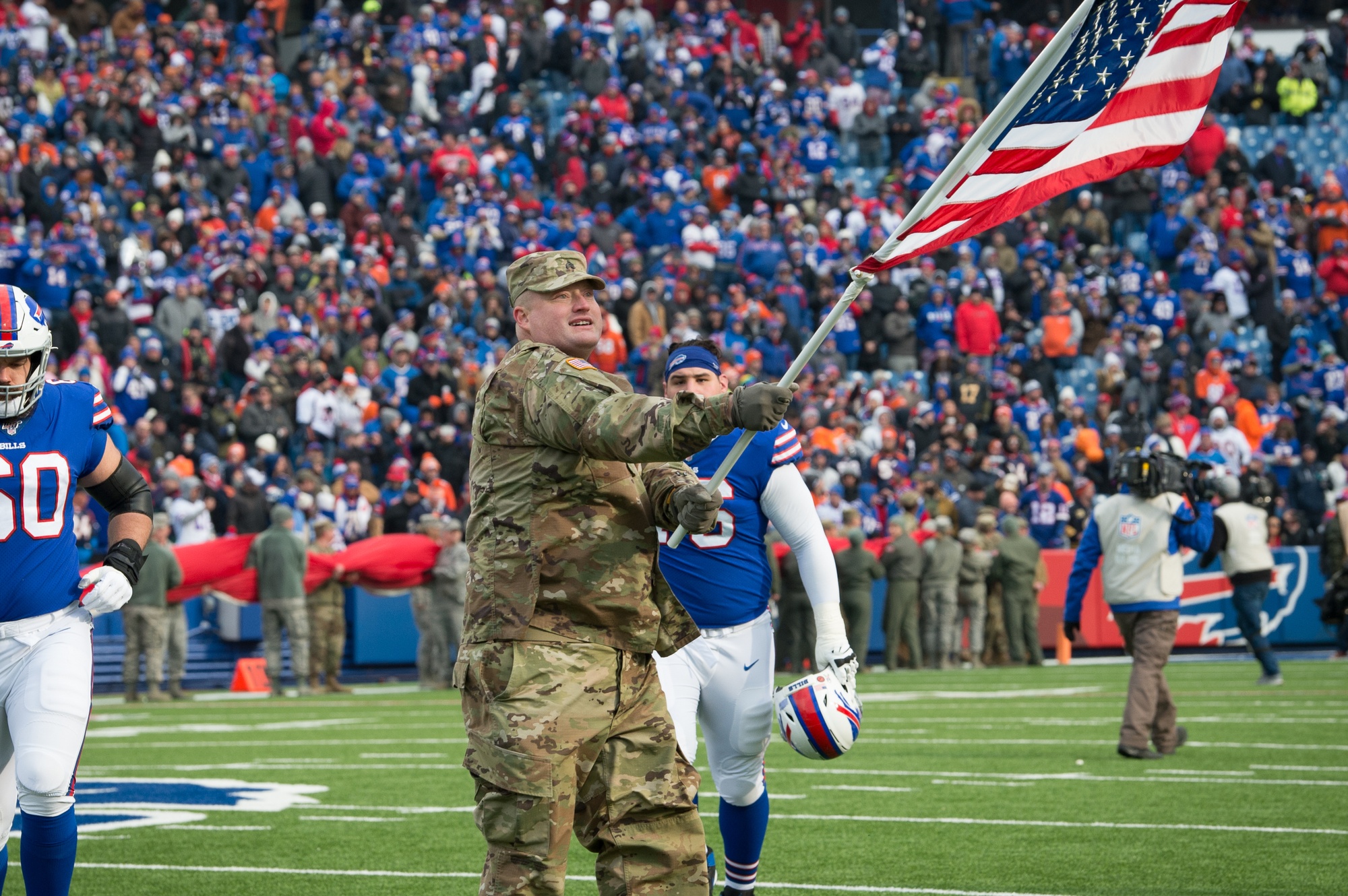 DVIDS - Images - 2019 Buffalo Bills Salute to Service Game: Pregame  Ceremony [Image 7 of 8]