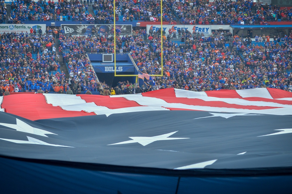 2019 Buffalo Bills Salute to Service Game: Pregame Ceremony