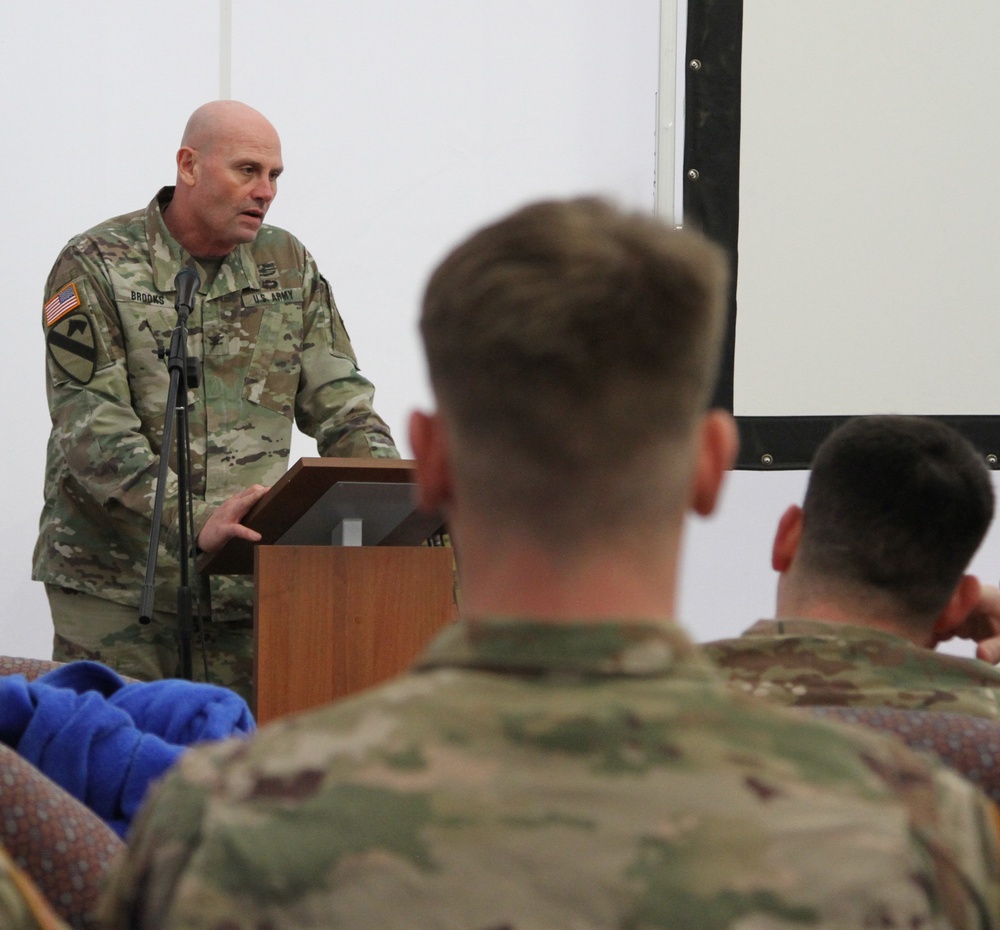 1st Infantry Division Forward Observes National American Indian Heritage Month