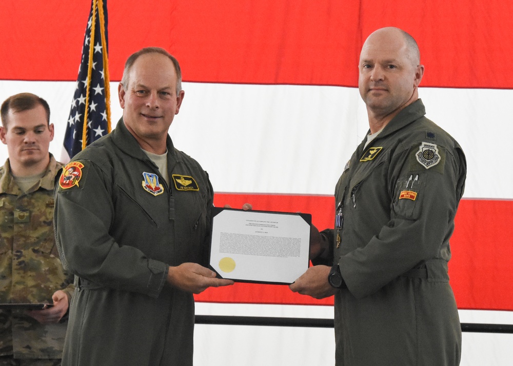 Two A-10 pilots receive Distinguished Flying Cross for strikes on Taliban