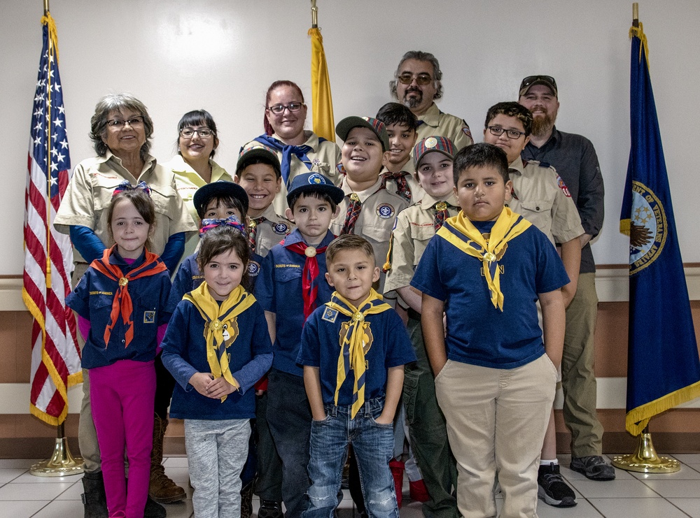 Local Cub Scout Pack brings joy to Veterans