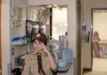 Local Cub Scout Pack brings joy to Veterans