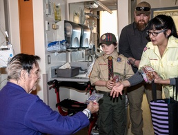 Local Cub Scout Pack brings joy to Veterans