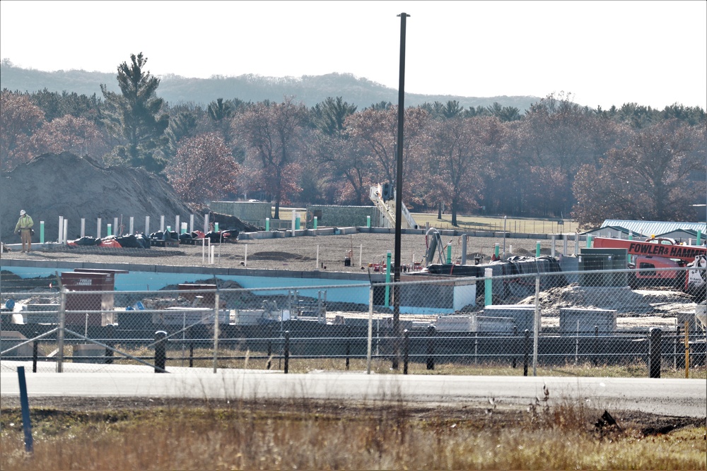 Construction on new shipping, receiving facility at Fort McCoy continues