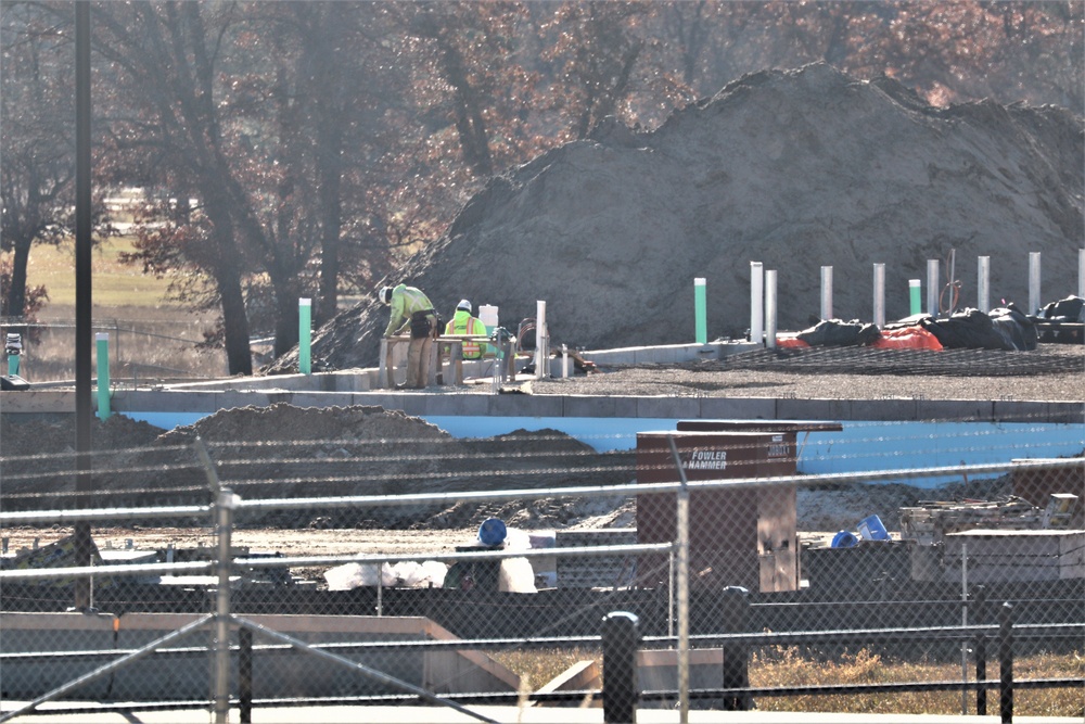 Construction on new shipping, receiving facility at Fort McCoy continues