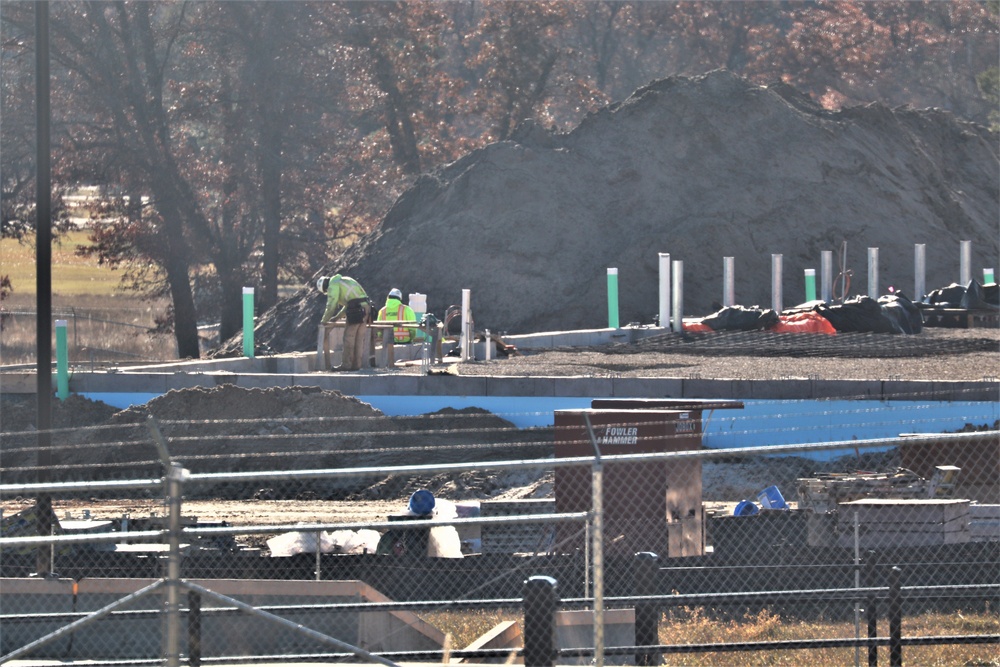 Construction on new shipping, receiving facility at Fort McCoy continues