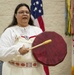 Bekaadiziikwe (Quiet Woman) shares Ojibwa heritage at RIA Observance