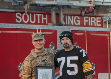 Above and Beyond: 23rd BEB Soldier Aids Crash Victim