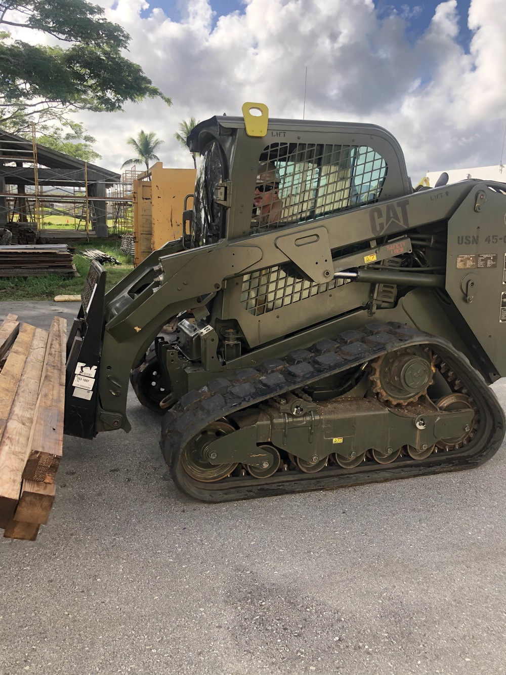 Seabees deployed with NMCB-5’s Detail Guam receive hands-on training