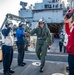 Rear Adm. John Gumbleton Visits USS Harpers Ferry