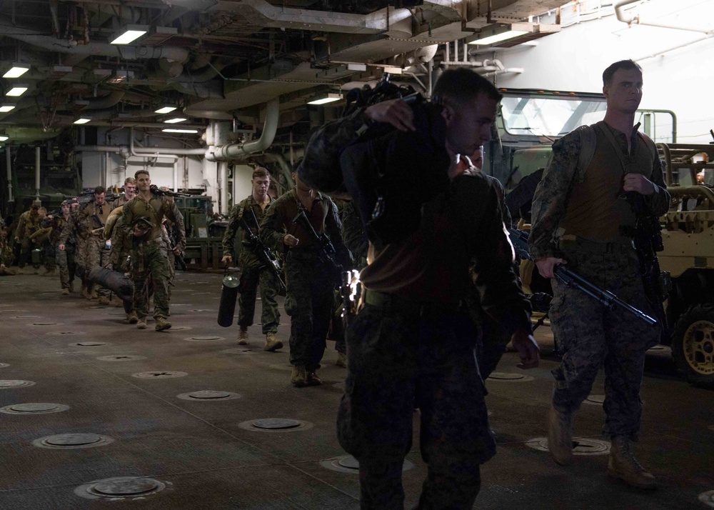 Marines Departure