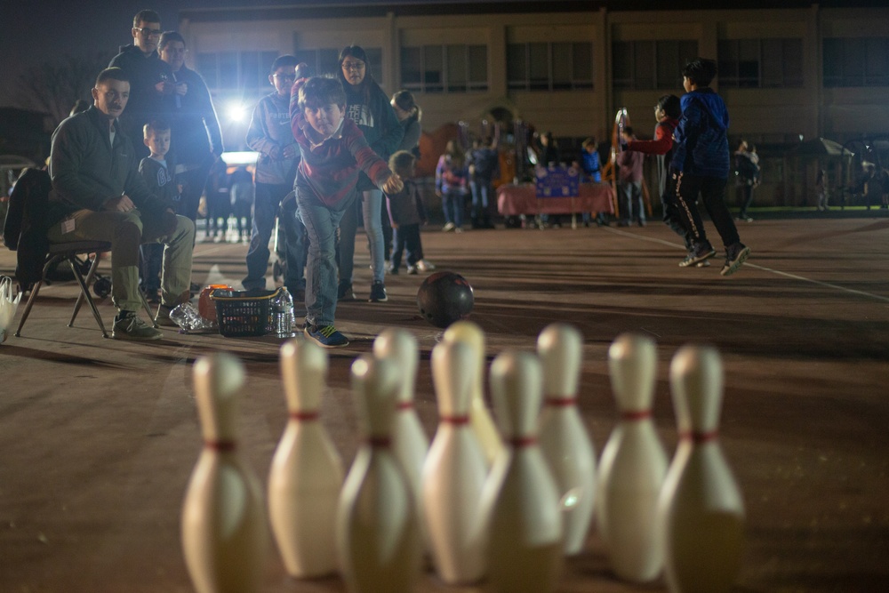 U.S. service members, friends, and families participate in the Fall Festival during Fuji Viper 20-2