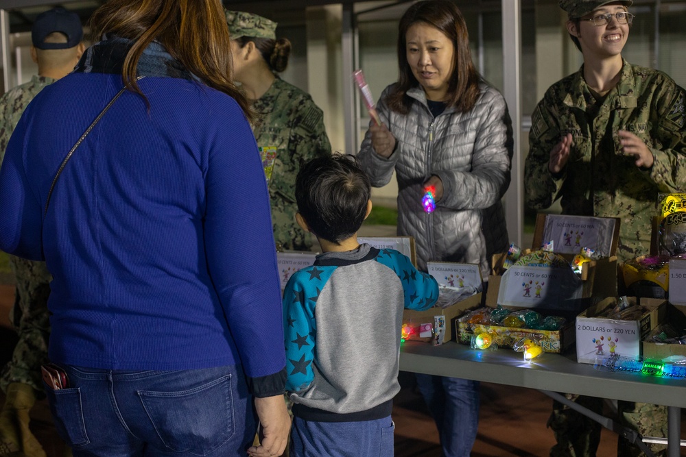 U.S. service members, friends, and families participate in the Fall Festival during Fuji Viper 20-2