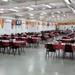 Dining room at Camp Arifjan's Zone 6 Dining Facility