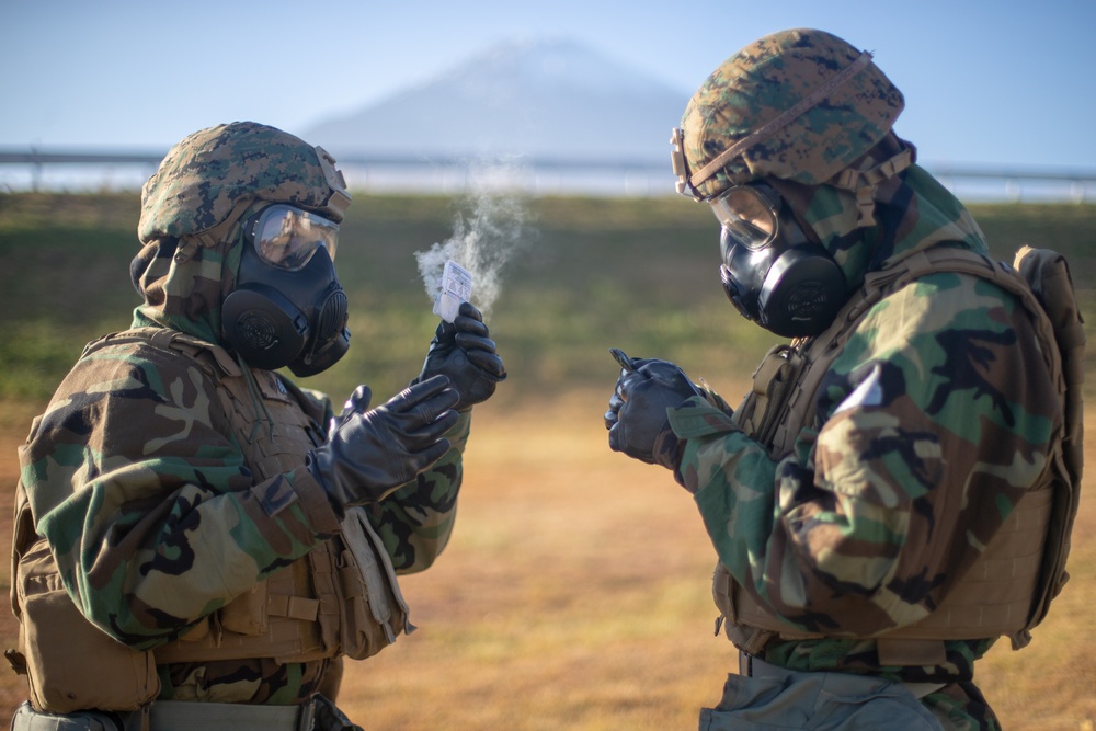 DVIDS Images U.S. Marines conduct CBRN training during Fuji Viper