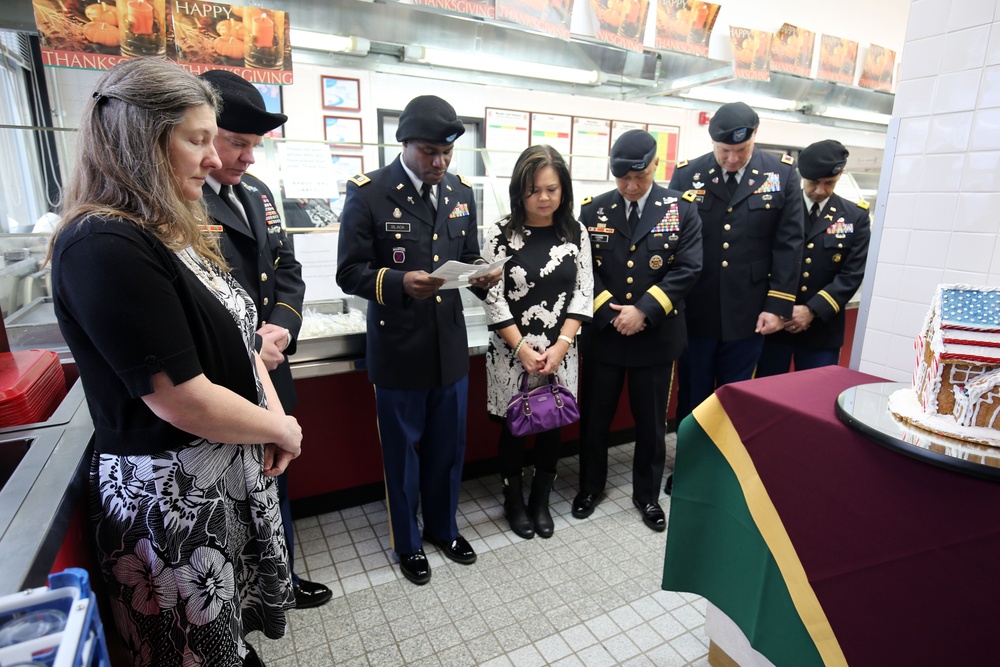 Camp Zama Dining Facility serves Thanksgiving meal