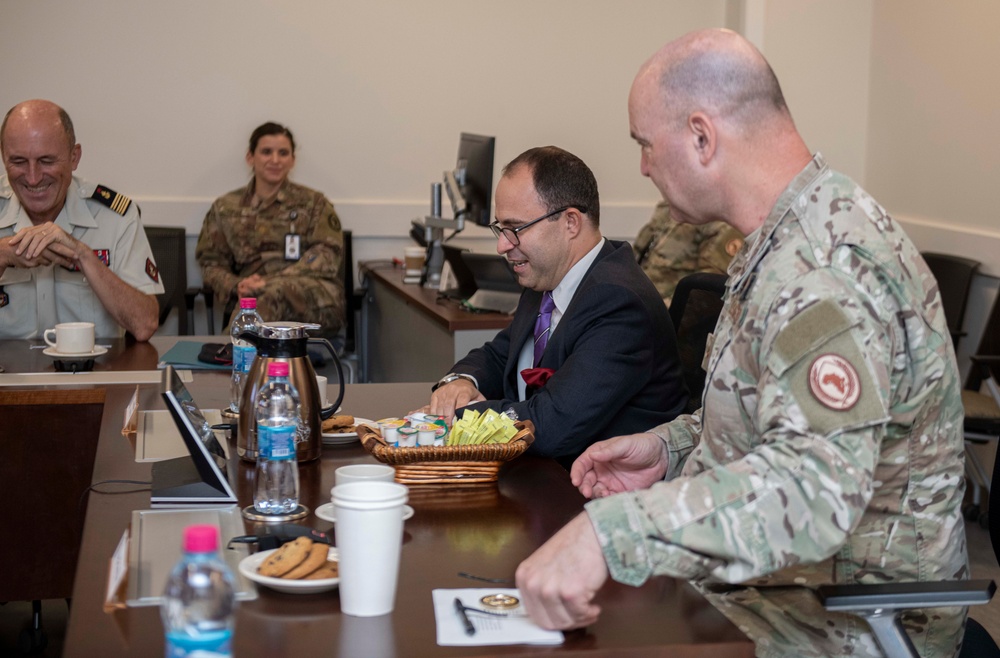 CJTF-HOA visits with French Ambassador