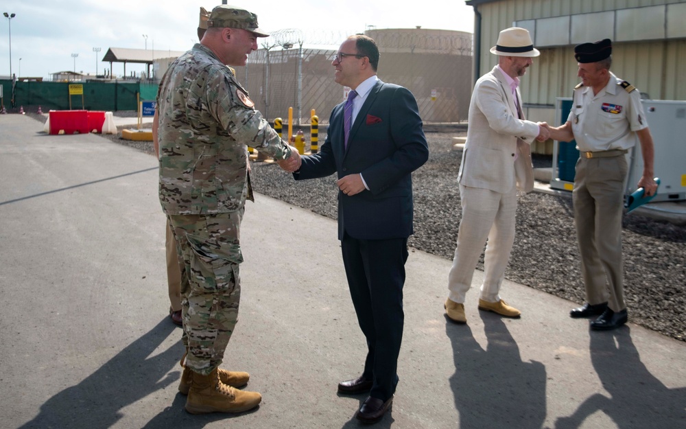 CJTF-HOA visits with French Ambassador