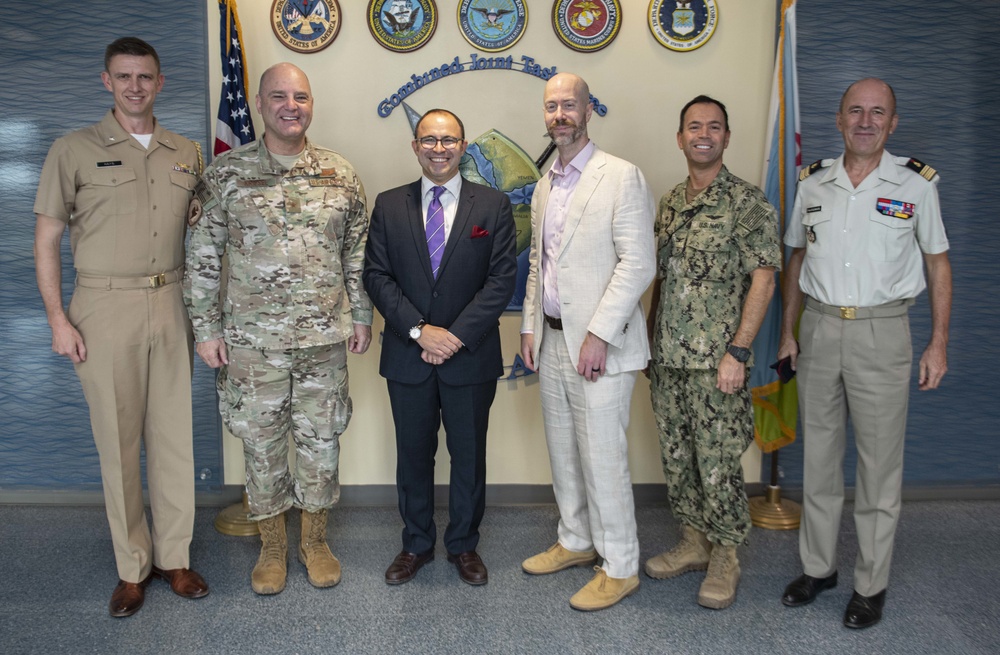 CJTF-HOA visits with French Ambassador