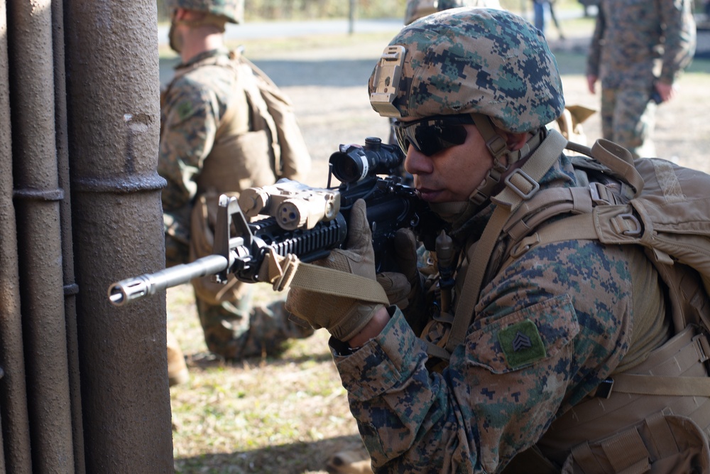 U.S. Marines conduct MOUT drills during exercise Fuji Viper 20-2