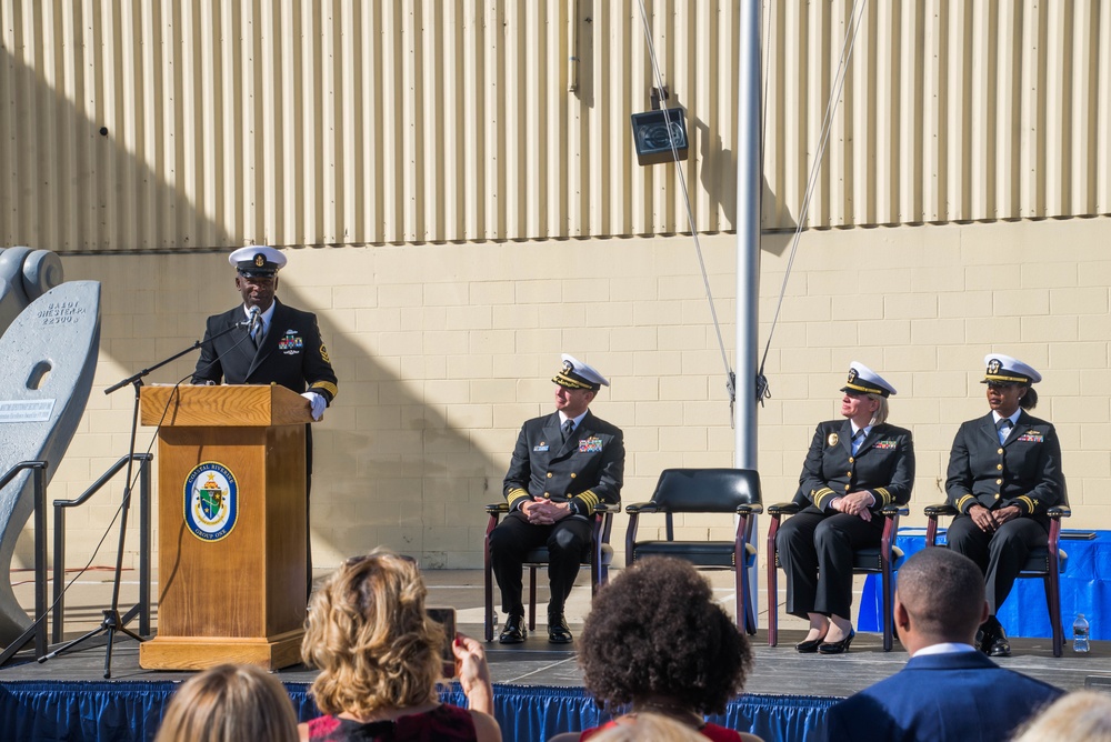 Coastal Riverine Group ONE holds a Retirement Ceremony in Honor of Chief Electronic Technician Daniel Crayton