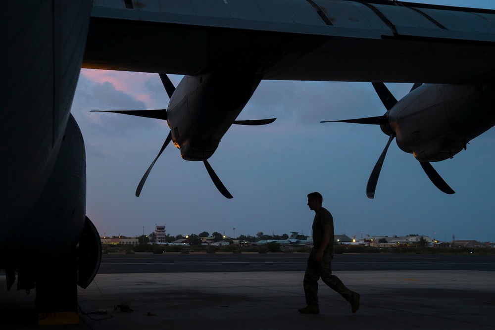 U.S. Forces in Somalia Resupplied by 75th EAS