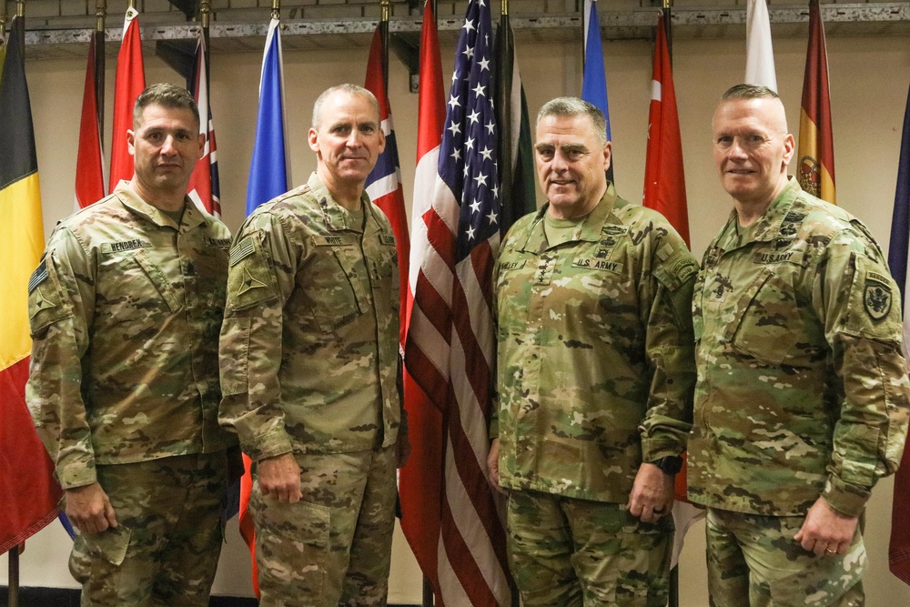 Chairman of the Joint Chiefs of Staff Army Gen. Mark A. Milley Visits Troops in Iraq