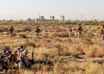 Training Team Whiskey with SINCO II Formations and Movement Training