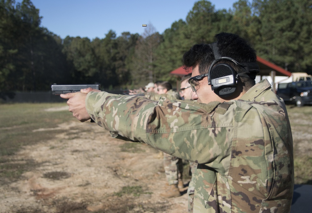 Special Forces Weapons Sergeant Candidates Practice Pistol Basics