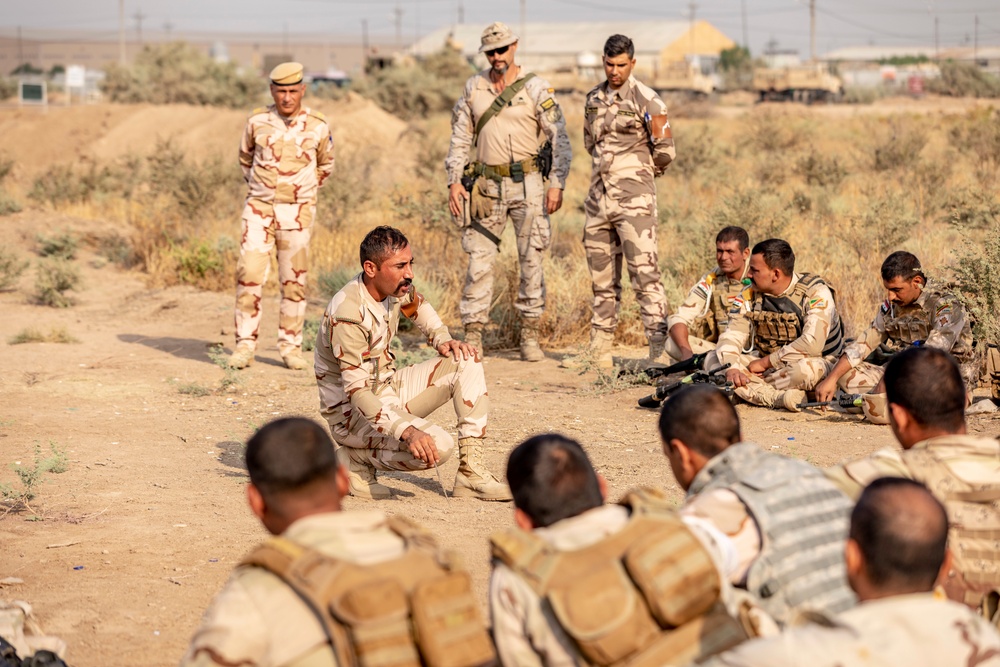 Training Team Bravo with Spanish Trainers - Tactical Movement and Ambush Training