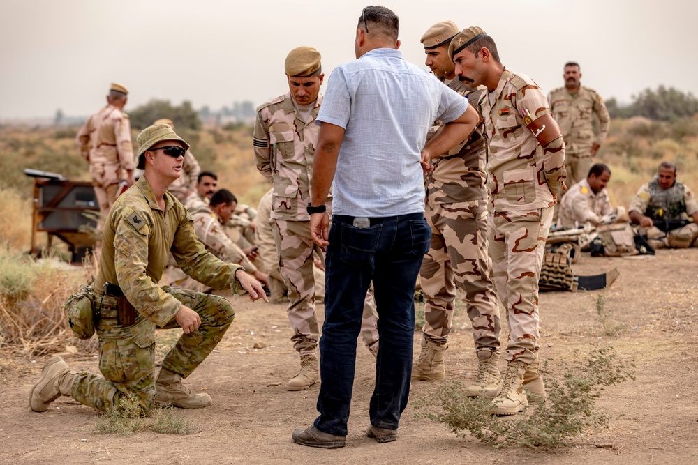 Training Team Bravo with Spanish Trainers - Tactical Movement and Ambush Training