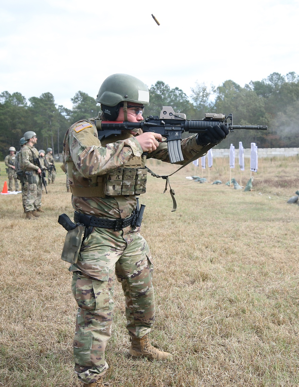 USAJFKSWCS Students Practice Marksmanship Skills