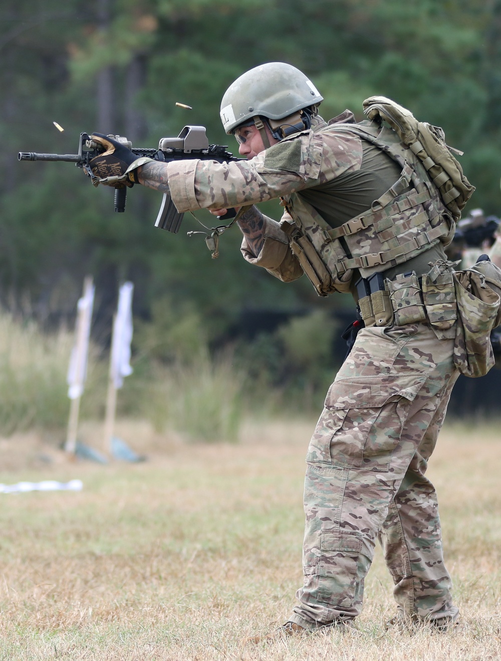 USAJFKSWCS Students Practice Marksmanship Skills