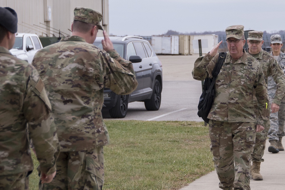 The Adjuant General visits the 181st IW