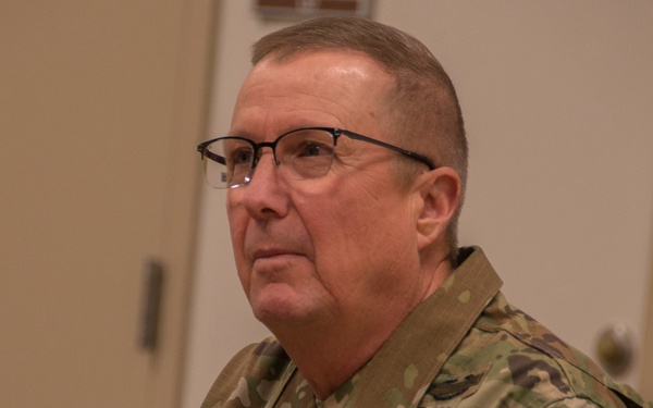 The Adjuant General visits the 181st IW