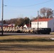 Training vehicles staged for use at Fort McCoy