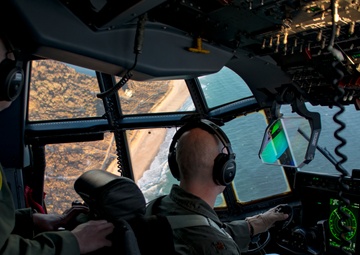 Aerial Photos of Multi-Element Flight Lead Training