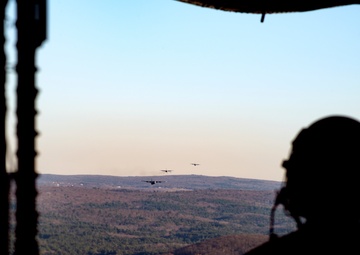 Aerial Photos of Multi-Element Flight Lead Training