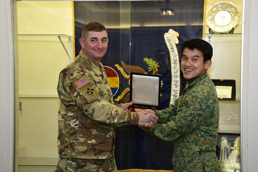 9th Singapore-U.S. Training and Doctrine Talks hosted at Fort Eustis