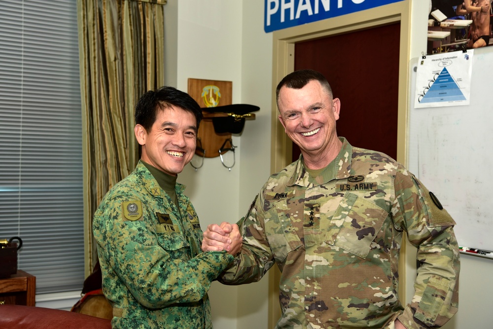 9th Singapore-U.S. Training and Doctrine Talks hosted at Fort Eustis