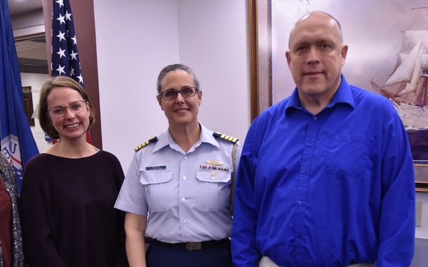 Coast Guard, Juneau School District representatives expand partnership