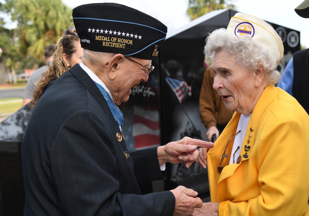 Biloxi unveils Gold Star Families Memorial Monument
