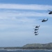 HSM 37 Helicopters Fly in Formation Around Oahu