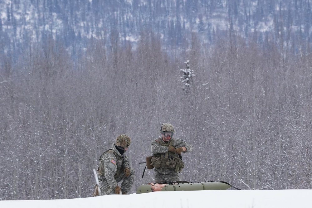 Medics Train Hoist Muscles With Alaska National Guard Aviators